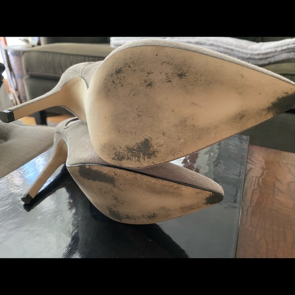 Ivanka Trump Mauve Grey Booties size 7 - Picture 5 of 7